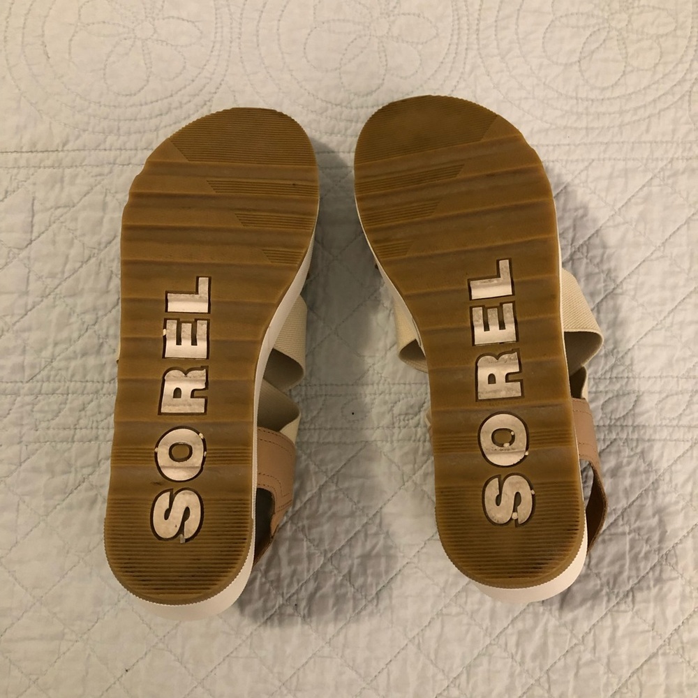 Sorel Cameron Flatform sling back sandal. Size 7. - Picture 10 of 11